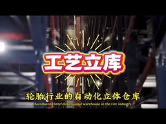 Maximaal 3500 kg Palet Automatic Racking System AS-RS Stacker met dubbele kolom