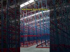 Maximaal 3500 kg Palet Automatic Racking System AS-RS Stacker met dubbele kolom